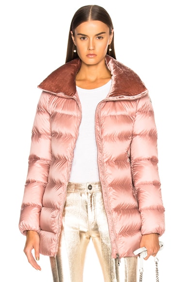 Moncler Torcol Giubbotto Jacket in Pink | FWRD