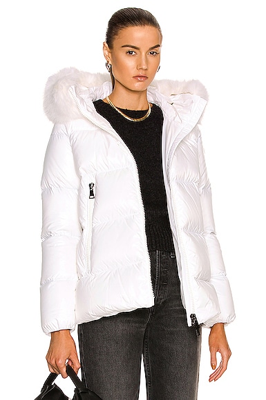 Moncler Laiche Jacket in White | FWRD