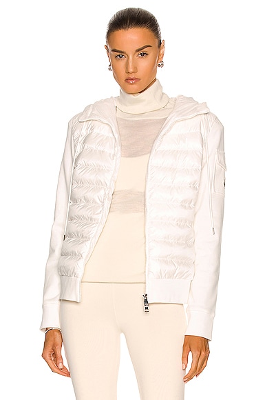 white moncler gilet womens