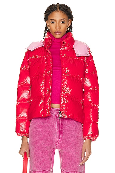 Shop Moncler Mauleon Jacket In Red