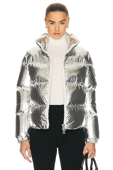 Shop Moncler Meuse Jacket In Silver