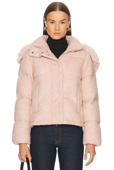 Moncler Virieu Jacket in Dark Pink