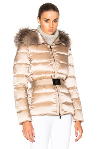 Tatie Giubbotto Jacket With Fox Fur