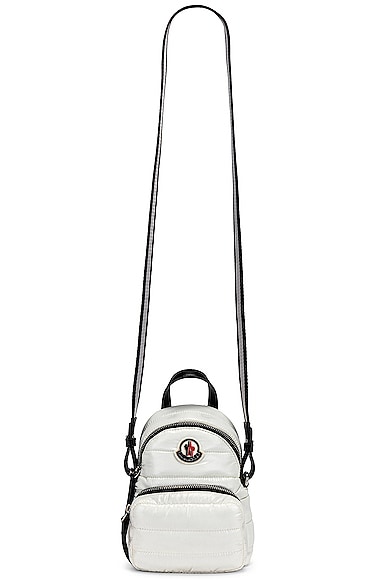 Moncler Kilia Small Cross Body Bag in White | FWRD