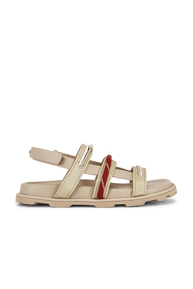 Moncler Vera Isla Sandal in Beige