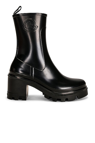 Moncler Loftgrip Rain Boot in Black