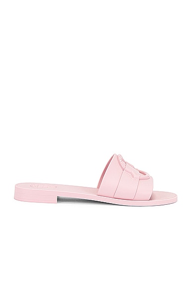 Shop Moncler Mon Slide In Pink