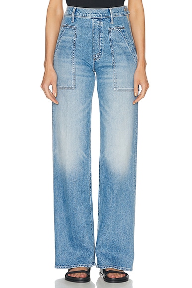  Jeans THE BROOKLYN スニーカー GRLFRND Brooklyn High Rise Straight Jeans in Chelsea Market