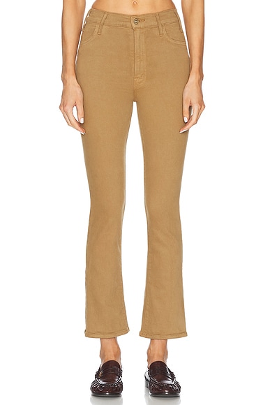 MOTHER The Hustler Flood Jeans in Breed