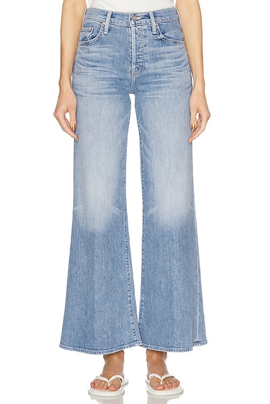 Victoria Beckham Alina Jean in Worn Blue Wash | FWRD