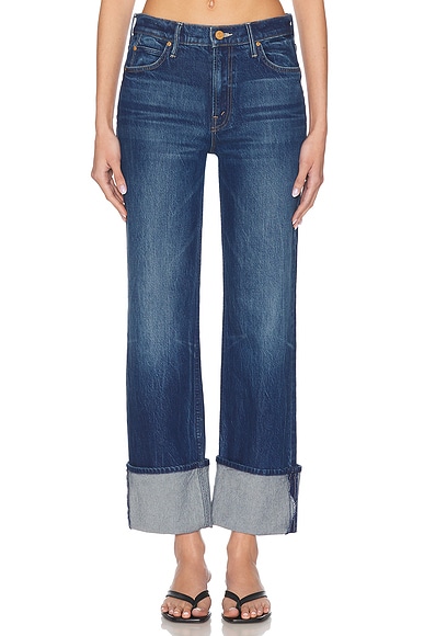 The Checkerboard Duster Flood Cuff Jeans