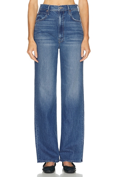 High Waisted Tunnel Vision Sneak Jeans