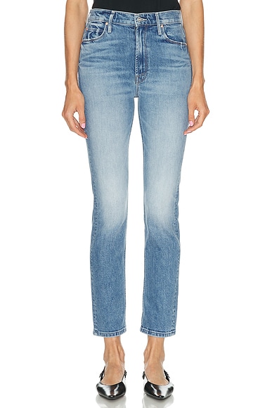 MOTHER The Dazzler Flood Jeans in Trucks Are For Girls