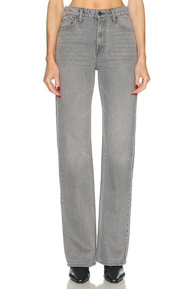 MOTHER The Mixer Heel Jeans in On The Half Shell