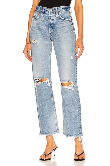Moussy Vintage Odessa Wide Straight in 