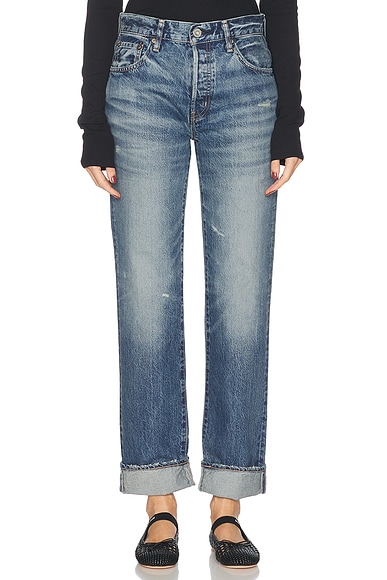 Moussy Vintage Aquebogue Straight in Blue