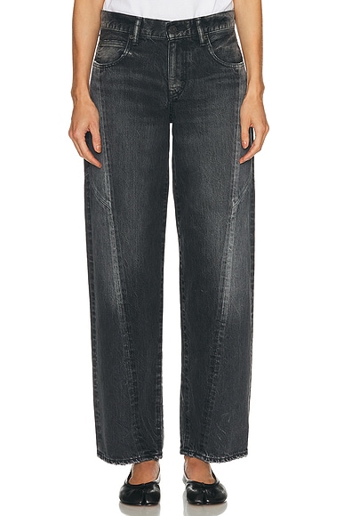 Largo Remake Wide Tapered Jeans