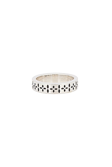 Maple Bandana Ring In Silver 925