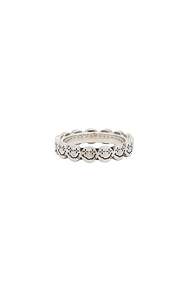Nevermind Ring in Metallic Silver