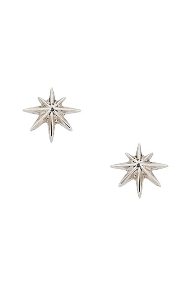 Hempstar Earrings 8mm