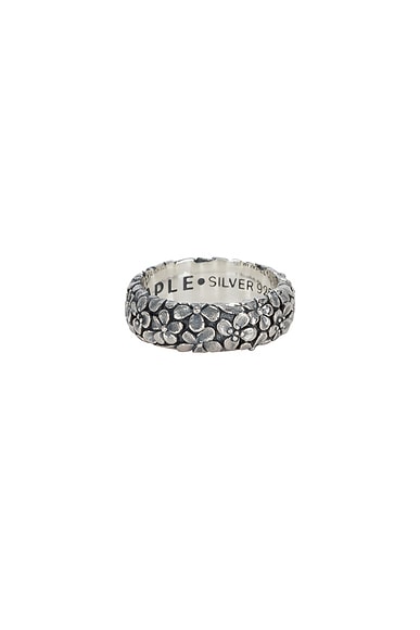 MAPLE Floral Band in Silver 925