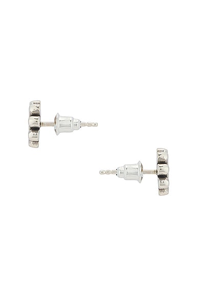 Shop Maple Orbit Earrings In Silver 925