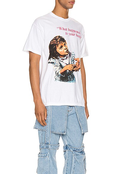 WHO DECIDES WAR BY MRDRBRVDO WHAT HAPPENED TO YOUR HAND TEE,MRDB-MS2