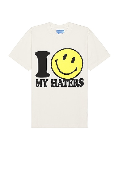 MARKET SMILEY HATERS T-SHIRT