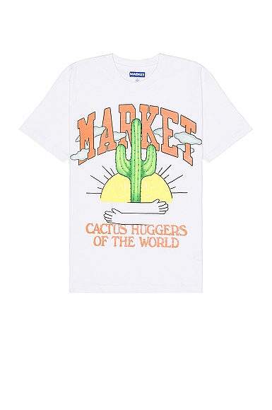 Market Cactus Lovers T-shirt in White | FWRD