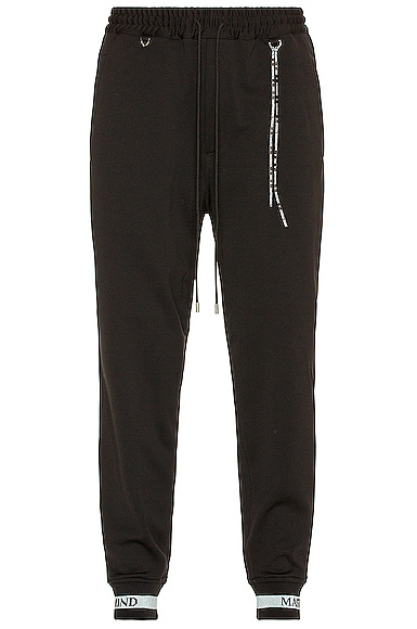 Color Ribbed Track Pants