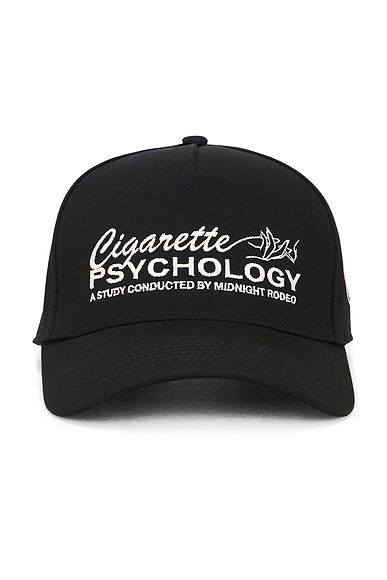 Midnight Rodeo Cigarette Psychology Hat in Black