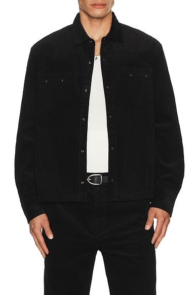 Midnight Rodeo Western Shirt in Black