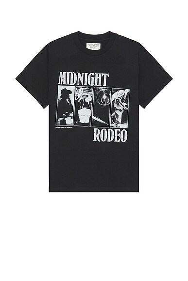Madeworn Guns N' Roses T-Shirt in Coal Pigment | FWRD