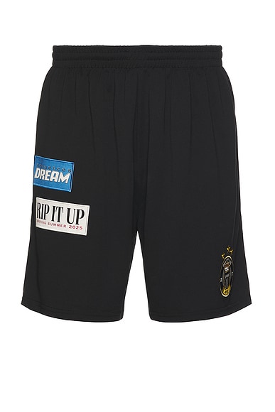 Martine Rose Football Shorts in Black
