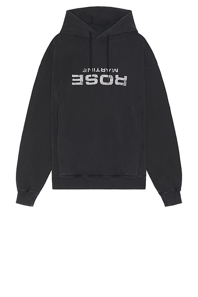 Martine Rose スウェットシャツ - Black Washed Rose | FWRD