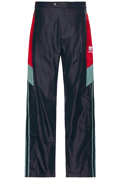 Martine Rose Track Trouser in Blue Navy