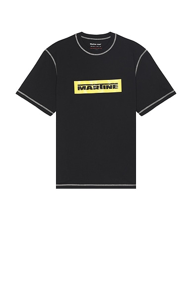 VETEMENTS Car Hotline Tee in Black FWRD