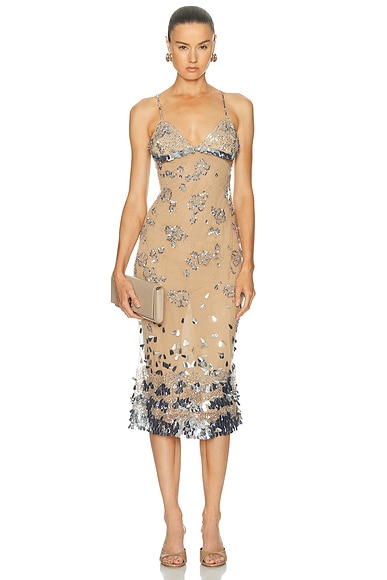 Diamond Dusty Lady Length Dress