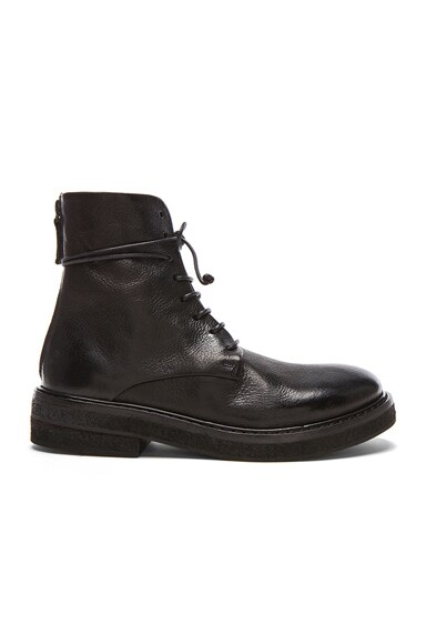 the modern utility lace up boot