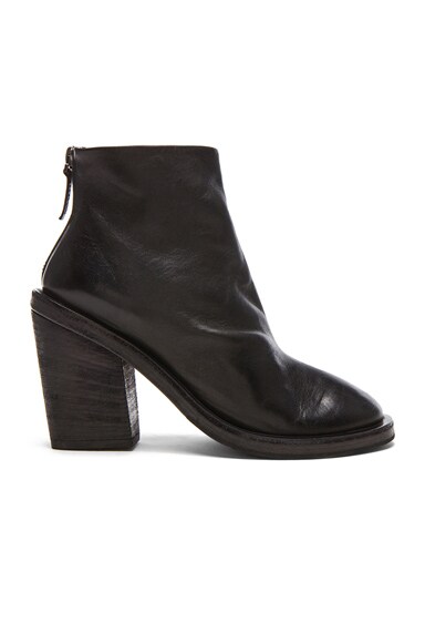 Charity Ankle Boots Nero Leather