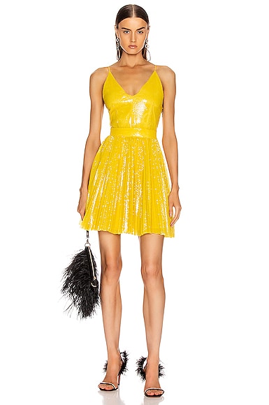 ワンピース Msgm Mini Dress MSGM Cutout gathered shantung mini dress | THE OUTNET