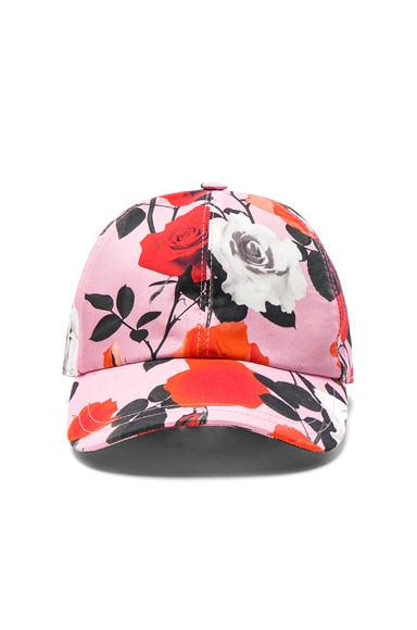 MSGM Floral Hat in Pink | FWRD display picture 2