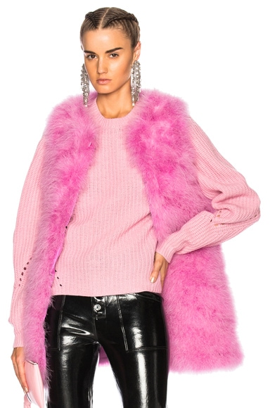 Ostrich Feather Coat