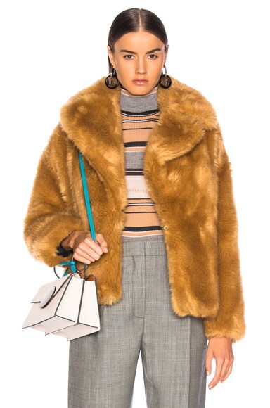 Faux Fur Coat