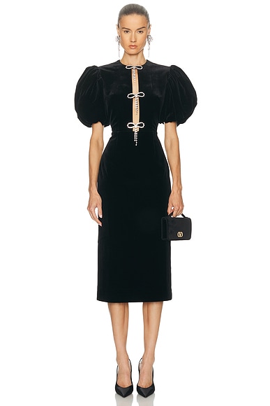 MARIANNA SENCHINA Annette Dress in Black