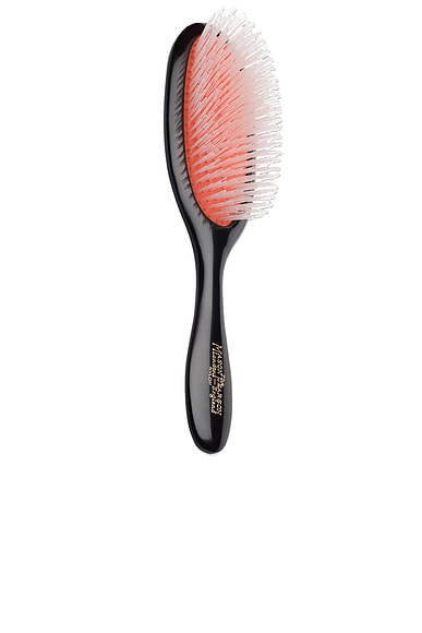 Handy Nylon Hairbrush in Ruby