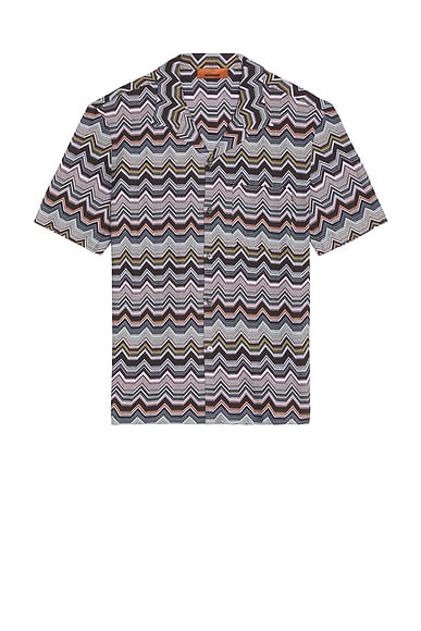 Missoni Short Sleeve Shirt in Multicolor