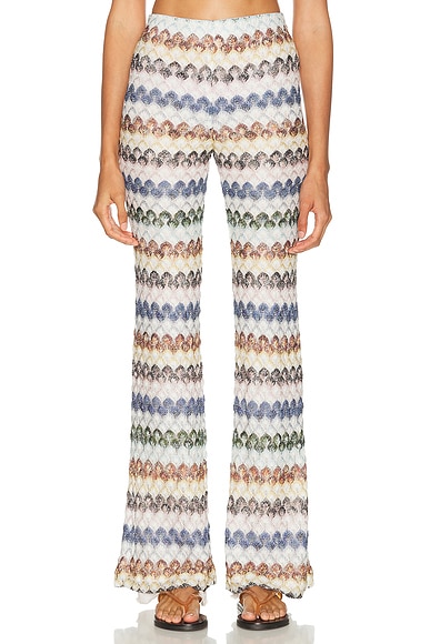Missoni Flare Pant in Multi Light