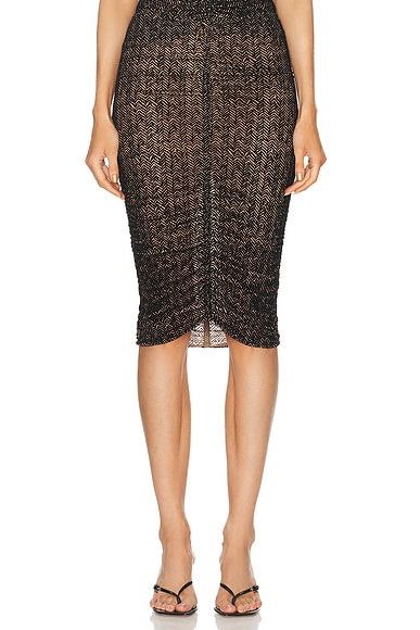 Khaki lace pencil skirt outlet