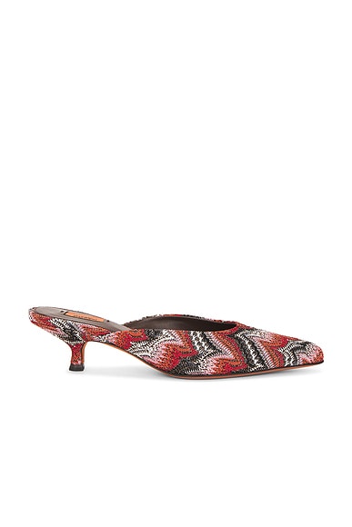 Gabri Raschel Lame Mule